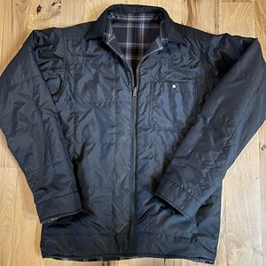 Patagonia reversible Fjord Flannel shirt jacket